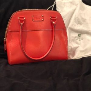 Orange Kate Spade ♠️ satchel